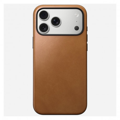 "Nomad Modern Leather Case iPhone 17 Pro Max English Tan"