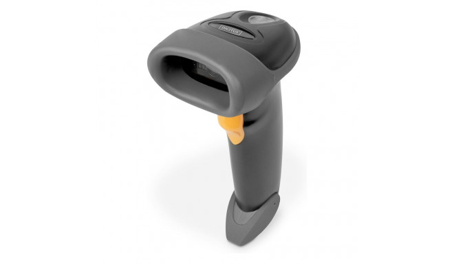 "DIGITUS Barcode Handscanner 1D/2D Kabel QR-Code grau"