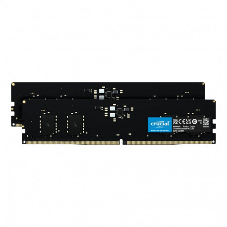 "16 GB Crucial DIMM 5600 (2x 8 GB) Dual-Kit (schwarz, CT2K8G56C46U5, INTEL XMP, AMD EXPO)"