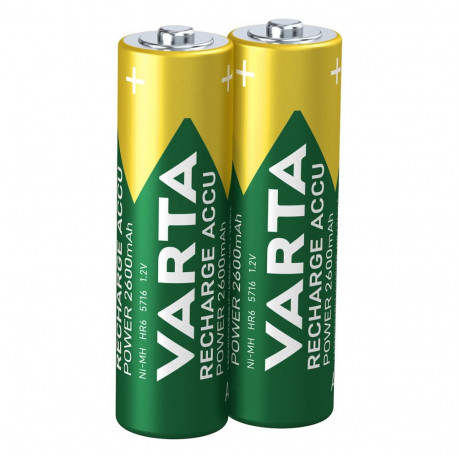 Varta Recharge Accu AA 1.2V (HR06) laetavad akud, 2-pakk