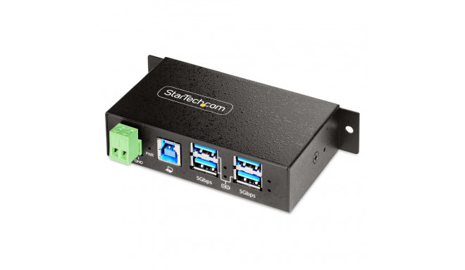 "D StarTech 4PT MANAGED INDUSTRIAL USB HUB"