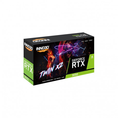 Inno3D videokaart RTX 3050 6GB Twin X2 GDDR6