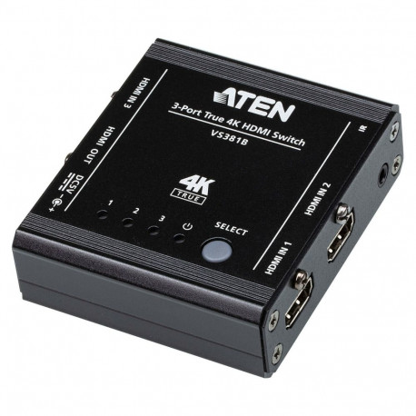 "ATEN VS381B HDMI Switch mit 3 Ports True 4K"