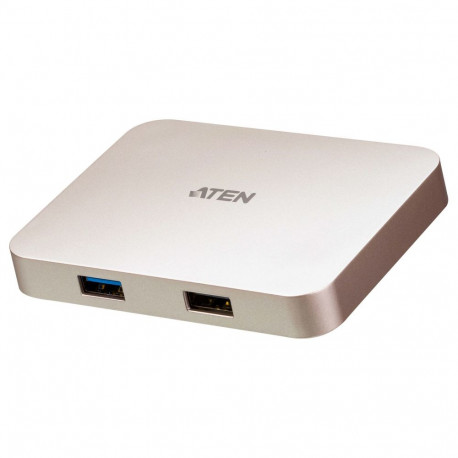 ATEN UH3235 USB-C 4K ultra mini-dokk toite läbivooluga