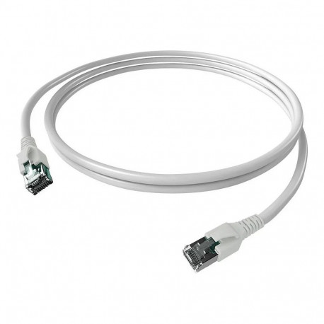 "EASYLAN FlexBoot Patchkabel Kat.6A S/FTP weiss 0.5m"