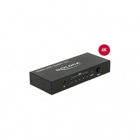 Delock HDMI-lüliti 5 in > 1 out 4K UHD