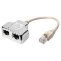 DIGITUS CAT 5e varjestatud kaabliadapter 1:1