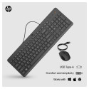 "HP 150 WIRED MOUSE AND KEYBOARD"