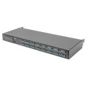 KVM-moodul 16-Port moduleeritud KVM-konsoolile