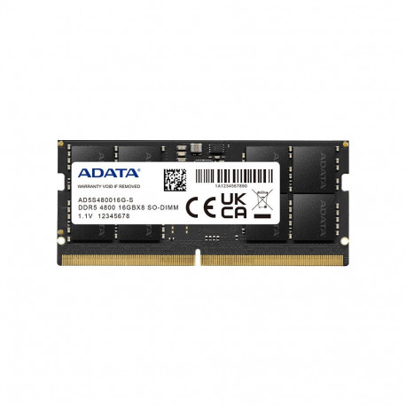 "16 GB ADATA SO-DIMM 4800 (schwarz, AD5S480016G-S, Premier)"