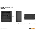 "Midi be quiet! Pure Base 501 LX Black"
