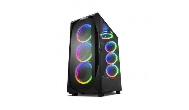 Sharkoon REV300 ATX/E-ATX 2x klaas must