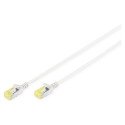 "DIGITUS CAT 6A U/FTP Slim Patchkabel 10m grau"