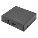 DIGITUS HDMI 1x2 4K must jagaja kuni 2 monitorile