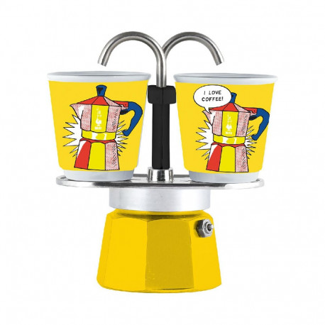 "Bialetti MINI EXPRESS Set Lichtenstein"