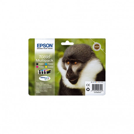 Epson T0895 tindikassettide komplekt (C/M/Y/BK)