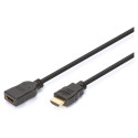 "DIGITUS HDMI Verlängerungskabel m. Ethernet 4K 3m schwarz"