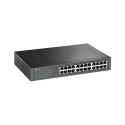 24P TP-Link TL-SG1024DE metallist räkki monteeritav