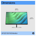 68,6 cm/27" (1920×1080) HP E27 G5 16:9 IPS 5 ms 75 Hz HDMI DisplayPort USB-Hub VESA must