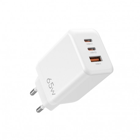 Caruba 65W Wall Charger 2x USB C + 1x USB A