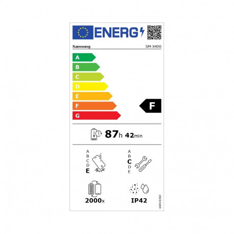 Samsung Galaxy Tab S10 Lite (X400) 10.9" punane TFT LCD 1320 x 2112 pixels Exynos 1380 (5 nm) 6 GB 1
