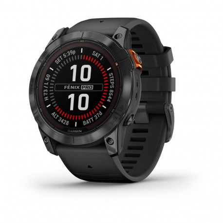 Garmin fēnix 7X Pro 3.56 cm (1.4") MIP 51 mm Digital 280 x 280 pixels Touchscreen Grey Wi-Fi GPS (sa