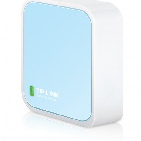 TP-Link TL-WR802N juhtmevaba ruuter Fast Ethernet ühe sagedusalaga (2,4 GHz) sinine, valge