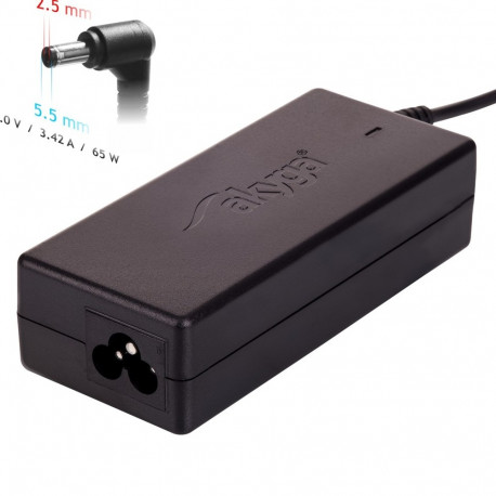 Akyga AK-ND-01 power adapter/inverter Indoor 65 W Black