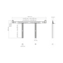 HAGOR LS-1 soundbar, holder (black)