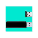 Logitech USB Unifying Receiver, Receiver (black)