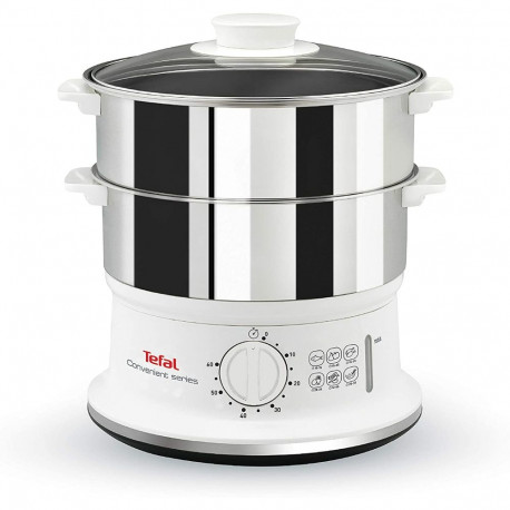 Dampfgarer Convenient Series VC1451 (edelstahl/weiß, 900 Watt, 2x 3 Liter)