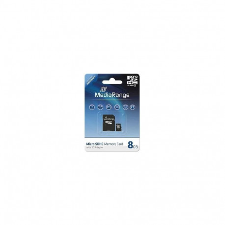microSDHC mälukaart 8GB Class 10, must