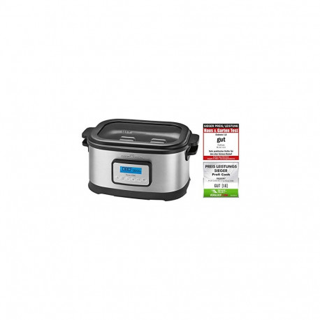Sous-Vide Garer PC-SV 1112 (edelstahl/schwarz, 520 Watt, 8 Liter)