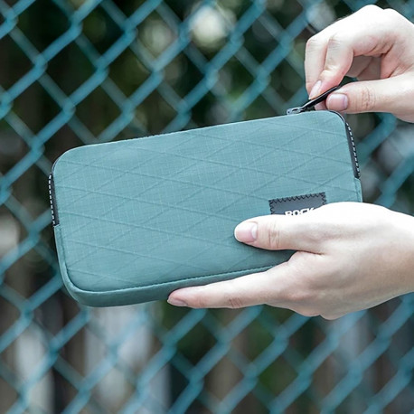 Rockbros bicycle bag 30990043006 for phone, keys, wallet 0.15 l - turquoise