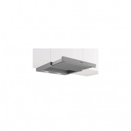 Bosch Serie 2 DFM064W55 cooker hood Semi built-in (pull out) Metallic, Silver 394 m³/h