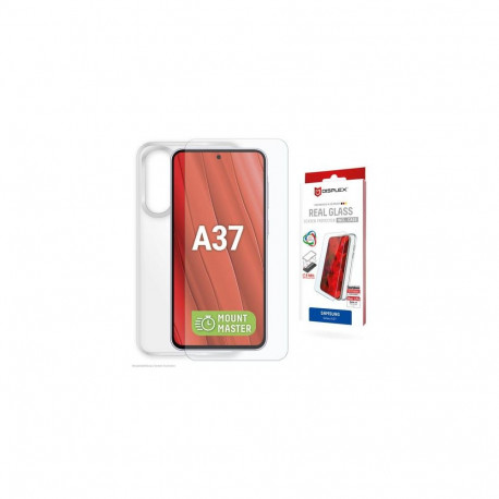 Displex Screen Protector + Case for Samsung A37, scratch resistant