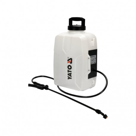 Yato YT-86211 backpack battery sprayer, 18V, 12L, 1.5L/min, 7m, Li-Ion, 60dB, 70dB, 0.74m/s²