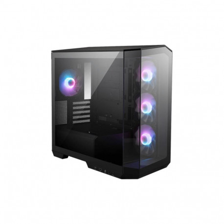 Case|MSI|MidiTower|Case product features Transparent panel|Not included|MicroATX|Colour Black|MAGPAN