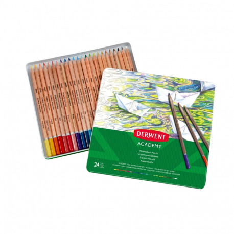 Derwent Academy Pencil Watercolour 24pcs