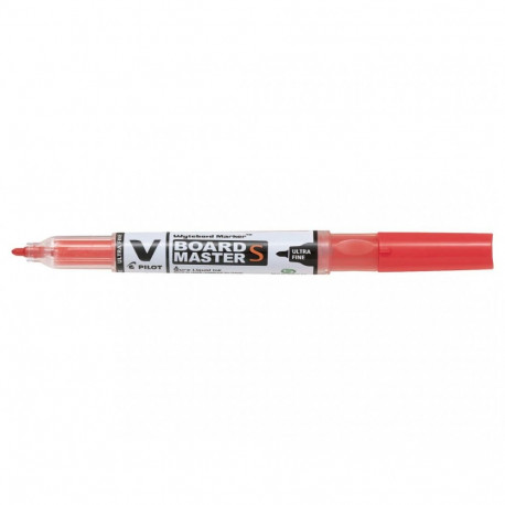 Tahvlimarker Pilot V Board Master S, punane, Ultra Fine, joon 0,8 mm, BeGreen