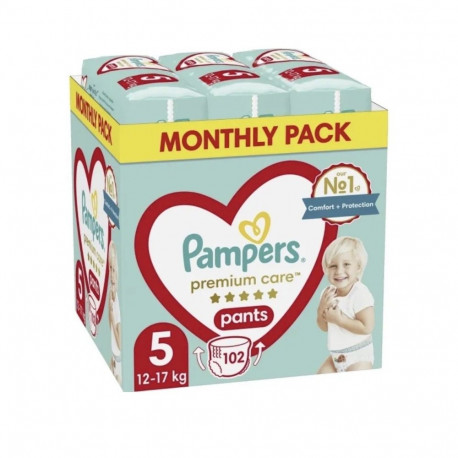 Pampers Premium Care Pants Size 5 (11–17kg) 102pcs