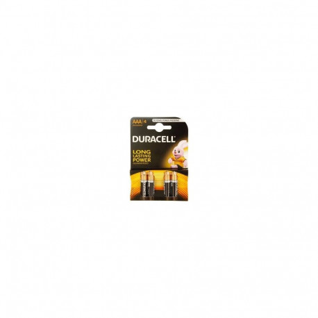 Duracell AAA MN2400 Alkaline LR03 1.5V Batteries 4pcs