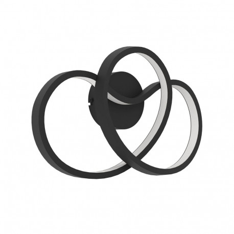 WALL LED LIGHT GIANELLA 900949 BLACK