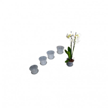 Klassikaline plastist orhideepott 12 cm