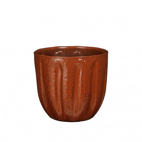 Keraamiline pott ALFREDO punane D23 H21CM