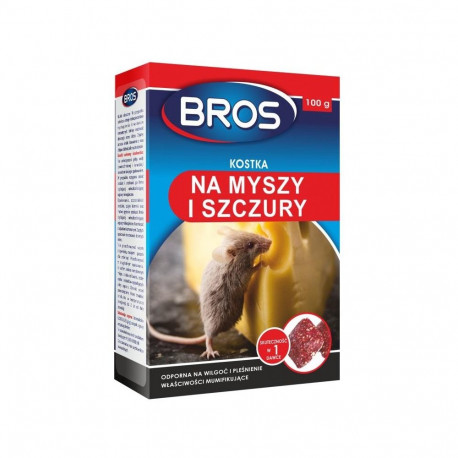 BROS MICE/RAT WAX BLOCK 100 G 054 B LV