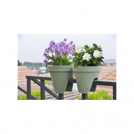 BALC FLOWERPOT SPW M-LQ25 D25CM OLIVE