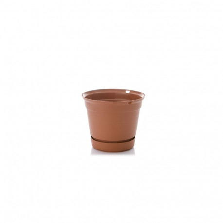 FLOWER POT AND PLATE TERRANA UDTW15