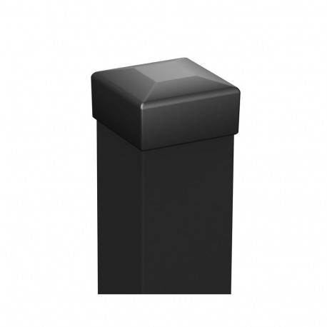 Must väravapost 7x7x215cm