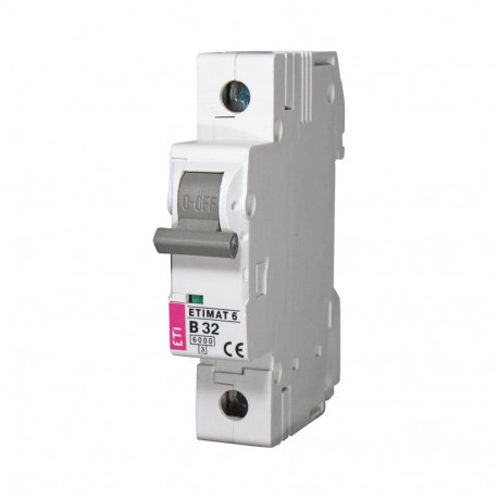 CIRCUIT BREAKER ETIMAT6 C06A 1P
